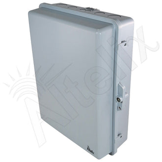 Altelix 17x14x6 Polycarbonate + ABS Weatherproof NEMA Enclosure with 100-240 VAC Universal Power Outlet - 0