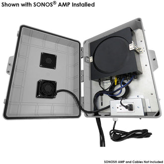 Altelix Enclosure for SONOS® AMP, Apple® TV, Amazon® Echo Link Amp, Bluesound® Powernode, ROKU® Ultra, WiiM® Pro