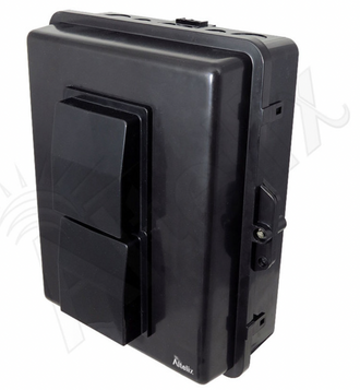 Buy black Altelix Weatherproof Vented Enclosure for Arris® SURFboard® S33 DOCSIS® 3.1 Cable Modem with 120VAC Outlets and Power Cord