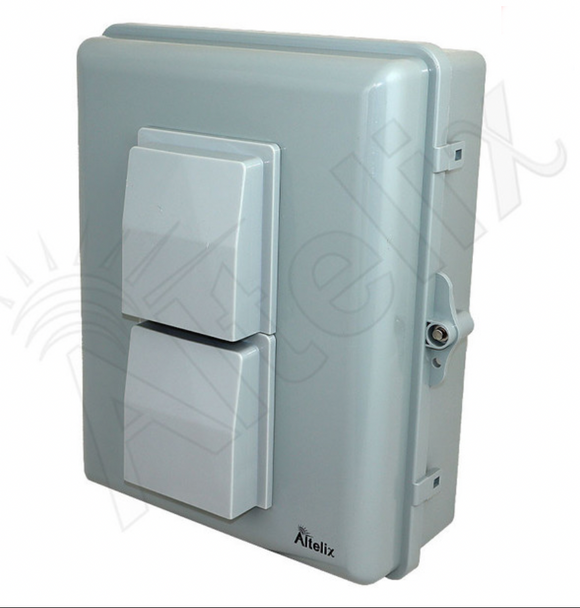 Altelix Weatherproof Vented Enclosure for Arris® SURFboard® S33 DOCSIS® 3.1 Cable Modem with 120VAC Outlets and Power Cord