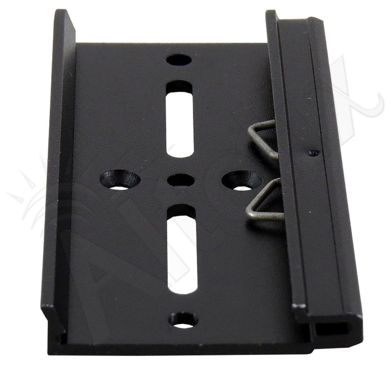 100mm Wide Aluminum DIN Rail Mounting Clip for 35mm Top Hat Rail - 0