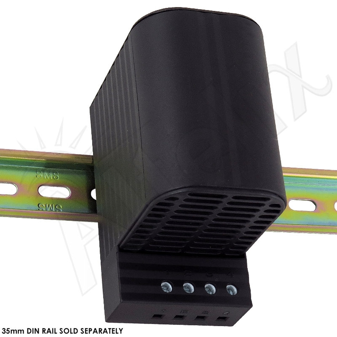 Safe Touch 50W DIN Rail Mount Heater - 110 to 250 VAC/VDC