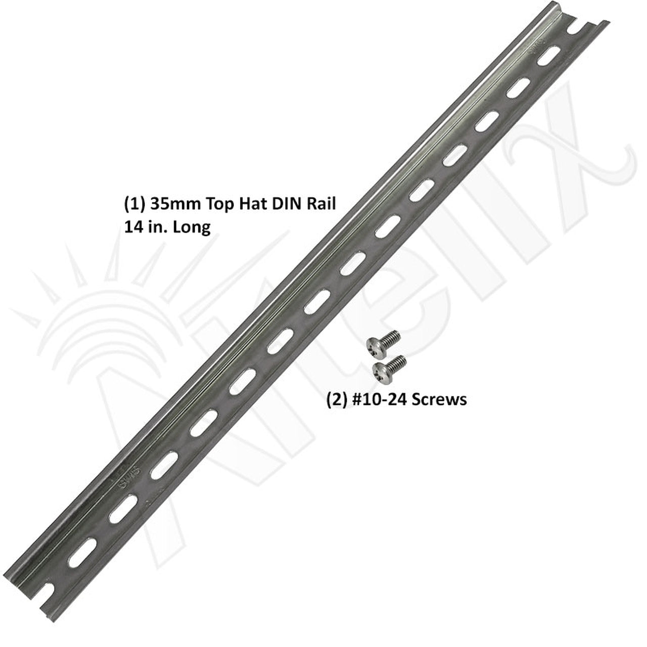35mm Top Hat DIN Rail Kit for NS161608-DIN, NS201608-DIN & NS241610-DIN Enclosures - 0