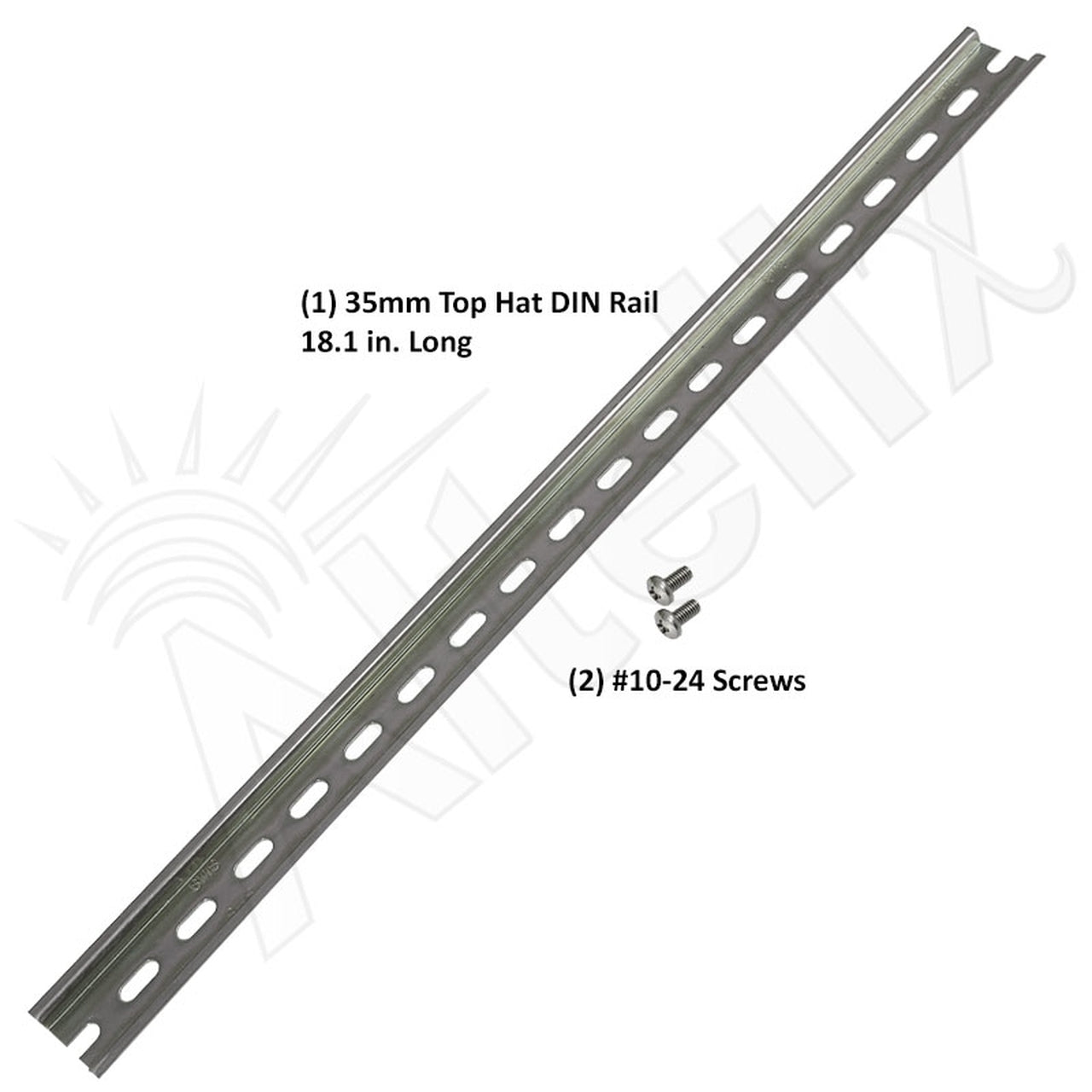 35mm Top Hat DIN Rail Kit for NS242012-DIN Enclosure - 0