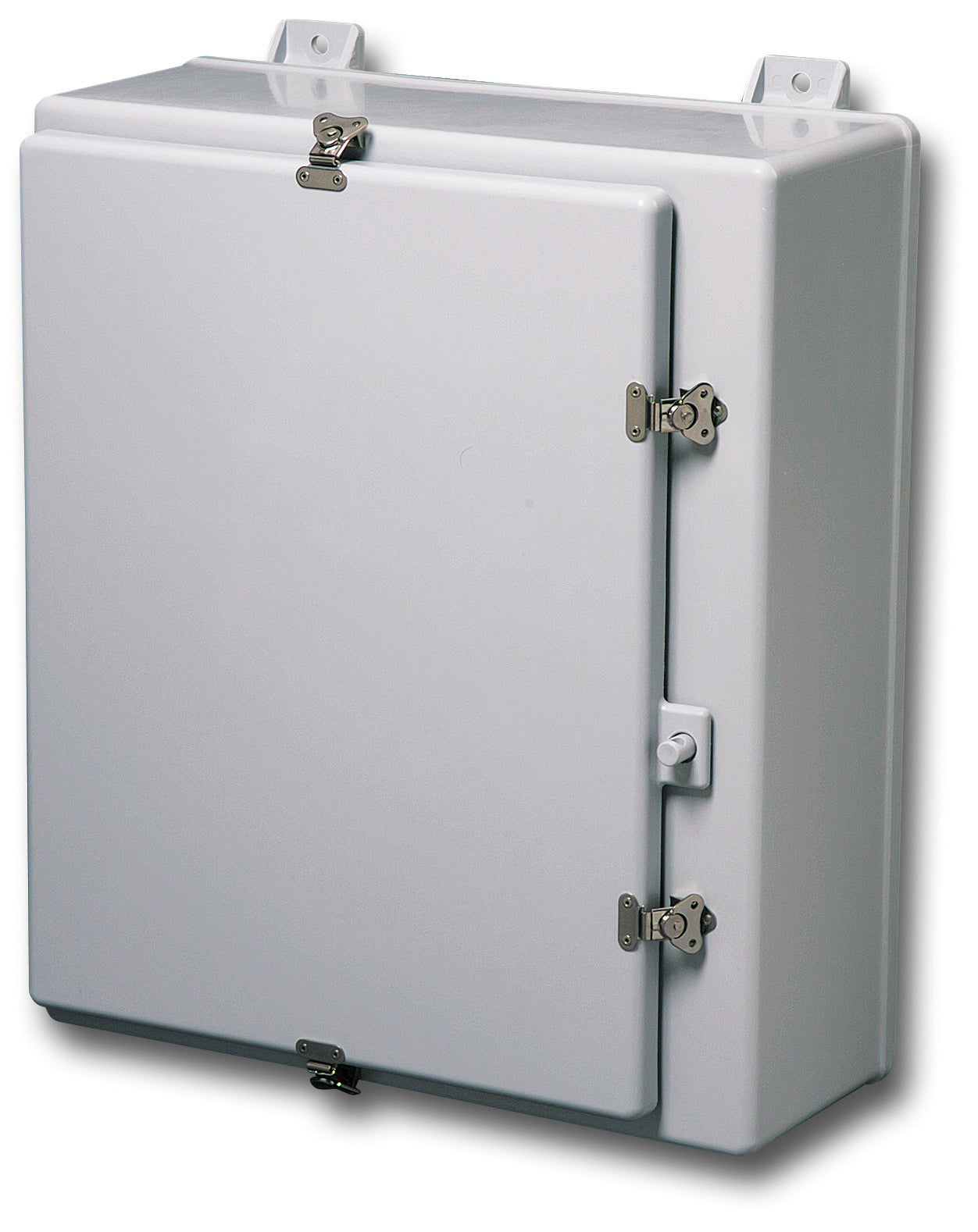 N4X   FG   Large Series     Fiberglass Enclosures with Twist Latch and Padlock Provision