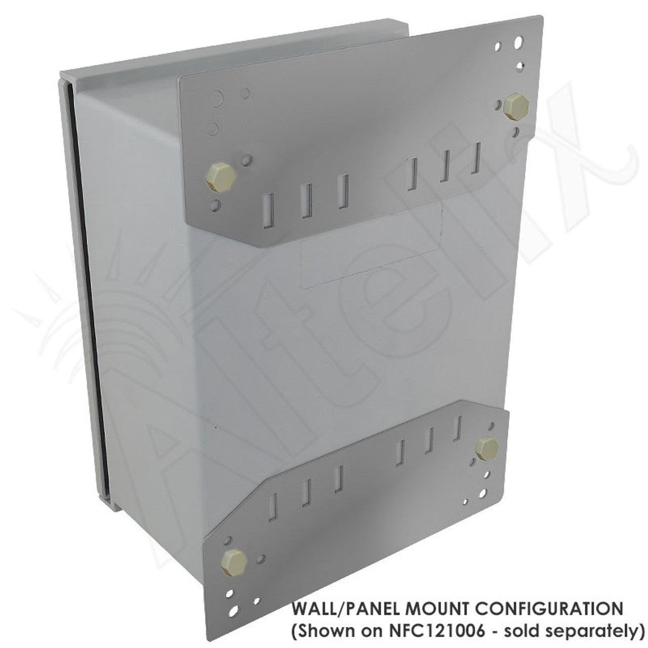 Stainless Steel Pole Mount / Flange Mount Kit for Altelix NFC121006 & NS121006 Series NEMA Enclosures - 0
