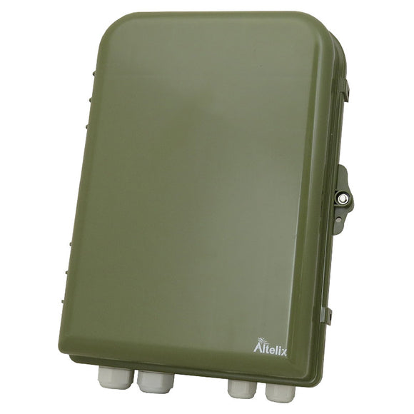 Altelix 15x10x5 Pole Mount NEMA 4X Polycarbonate + ABS Weatherproof Enclosure