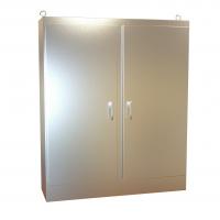 Type 4X Stainless Steel Two Door Freestanding Enclosure HN4 FSTD SS Series (NON-STOCKING ITEM - LEAD TIME VARIES)