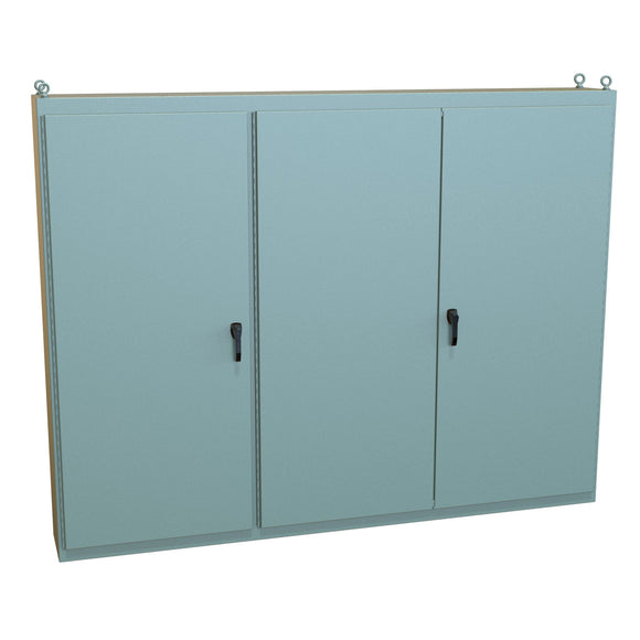 Type 12 Mild Steel Multi-Door Freestanding Enclosure¬†1422 MD Series (NON-STOCKING - LEAD TIME VARIES)