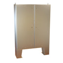 Type 4X Stainless Steel Two Door Floormount Enclosure¬†1422 N4 QT 316 SS (NON-STOCKING ITEM - LEAD TIME VARIES)-1