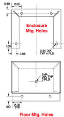 Hammond   Floor Stand Kit 1481F Series-2