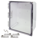 Integra - Premium Series | Polycarbonate | Hinged Cover | Clear | Mounting Feet | White-8
