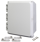 Integra - Premium Line | Polycarbonate | Hinged Cover | Opaque | Mounting Feet | 6P | White-5