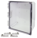 Integra - Premium Line | Polycarbonate | Hinged Cover | Clear | Mounting Feet | 6P | White-7