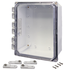 Integra - Premium Line | Polycarbonate | Hinged Cover | Clear | Mounting Feet | 6P | White-5