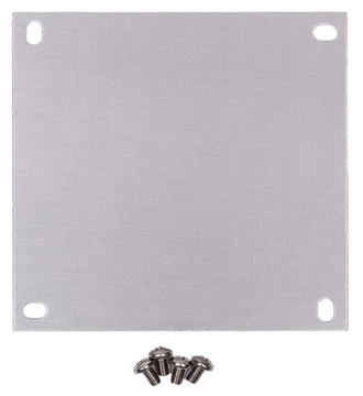Integra Aluminum Back Panel for Impact Enclosure