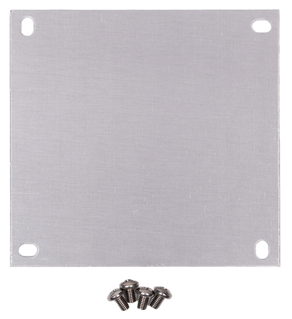 Integra Aluminum Back Panel for Impact Enclosure