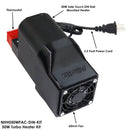 Altelix Turbo Heater Kit - DIN Rail Mountable with Fan - 50W or 100W with Thermostat, Fan and Power Cord-1