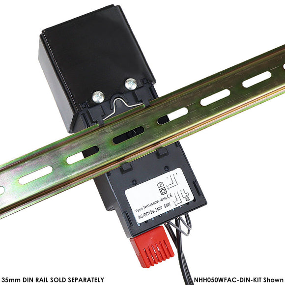 Altelix Turbo Heater Kit - DIN Rail Mountable with Fan - 50W or 100W with Thermostat, Fan and Power Cord