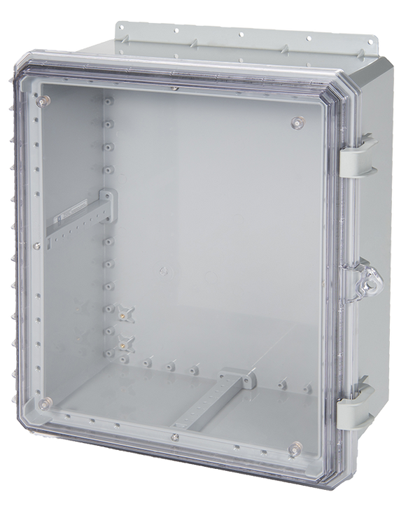 Integra - Genesis Line | 20x16x8 | Polycarbonate | Multiple Latching Options | Hinged | Integrated Mounting Flange
