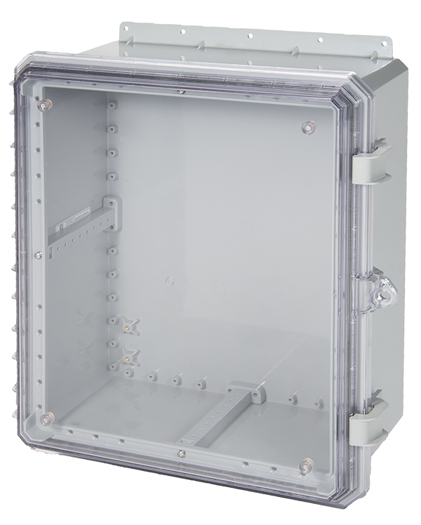 Integra - Genesis Line | 20x16x8 | Polycarbonate | Multiple Latching Options | Hinged | Integrated Mounting Flange