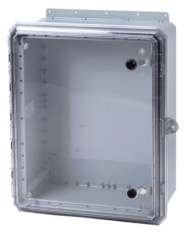 Integra - Genesis Line | 20x16x8 | Polycarbonate | Multiple Latching Options | Hinged | Integrated Mounting Flange