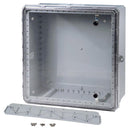 Integra - Genesis Line | 24x24x10 | Polycarbonate | Multiple Latching Options | Hinged | Integrated Mounting Flange-7