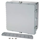 Integra - Genesis Line | 24x24x10 | Polycarbonate | Multiple Latching Options | Hinged | Integrated Mounting Flange-2