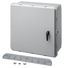 Integra - Genesis Line | 24x24x10 | Polycarbonate | Multiple Latching Options | Hinged | Integrated Mounting Flange-4