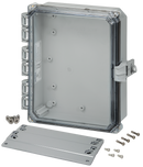 Integra - Premium Line | Polycarbonate | Hinged Cover | Clear | Non-Metallic Locking Latch | Mounting Flanges-5
