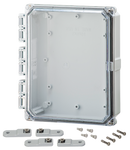 Integra - Premium Line | Polycarbonate | Clear Hinge Cover | Latch | Feet | NEMA 4X-5
