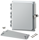 Integra - Premium Line | Polycarbonate | Hinged Cover | Opaque | Stainless Steel Locking Latch | Mounting Flanges-4