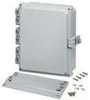 Integra - Premium Line | Polycarbonate | Hinged Cover | Opaque | Non-Metallic Locking Latch | Mounting Flanges-5