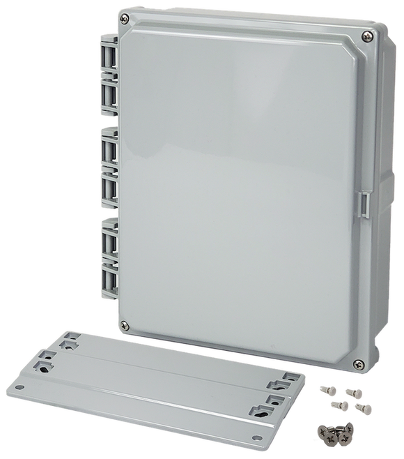 Integra - Premium Line | Opaque Hinge Cover | Two Screw Cover | Flanges | NEMA 4X