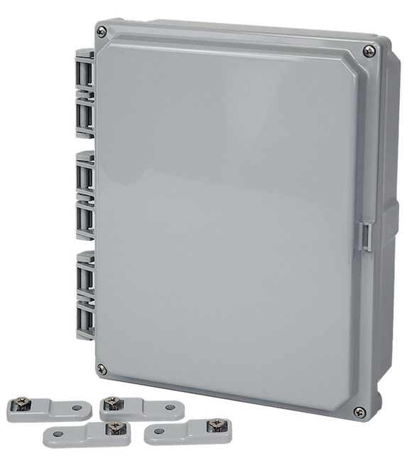 Integra - Premium Line | Polycarbonate | Opaque Hinge Cover | Latch | Feet | NEMA 4X