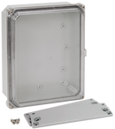 Integra - Premium Line | Polycarbonate | Screw Closure | Clear | Mounting Flanges | NEMA 6P-4