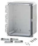 Integra - Premium Line | Polycarbonate | Clear Hinge Cover | Latch | Feet | NEMA 4X-6