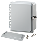Integra - Premium Line | Polycarbonate | Hinged Cover | Opaque | Stainless Steel Locking Latch | Mounting Flanges-5