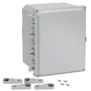 Integra - Premium Line | Polycarbonate | Opaque Hinge Cover | Latch | Feet | NEMA 4X-6