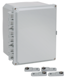 Integra - Premium Line | Hinged Cover | Opaque | Mounting Feet | 6P-6