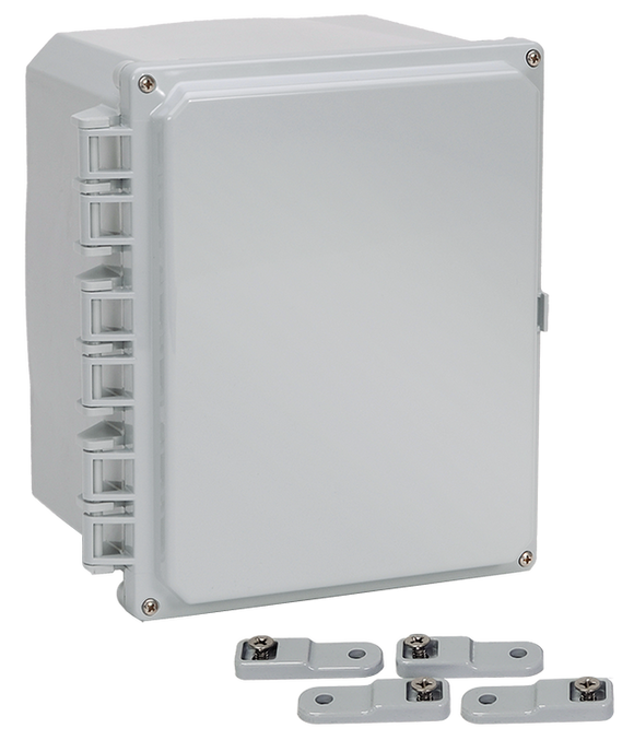 Integra - Premium Line | Hinged Cover | Opaque | Mounting Feet | 6P