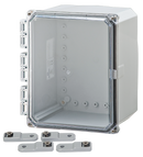 Integra - Premium Line | Hinged Cover | Clear | Mounting Feet | 6P-7
