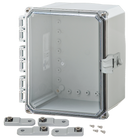 Integra - Premium Line | Polycarbonate | Hinged Cover | Clear | Non-Metallic Locking Latch | Mounting Feet-8