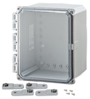 Integra - Premium Line | Polycarbonate | Clear Hinge Cover | Latch | Feet | NEMA 4X-7
