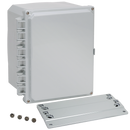 Integra - Premium Line | Opaque Hinge Cover | Four Screw Lid | Flanges | NEMA 6P-7