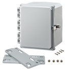 Integra - Premium Line | Polycarbonate | Hinged Cover | Opaque | Stainless Steel Locking Latch | Mounting Flanges-6