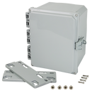 Integra - Premium Line | Polycarbonate | Hinged Cover | Opaque | Non-Metallic Locking Latch | Mounting Flanges-7