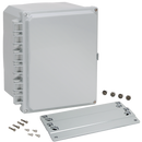 Integra - Premium Line | Opaque Hinge Cover | Two Screw Cover | Flanges | NEMA 4X-7