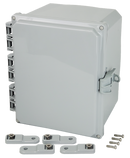 Integra - Premium Line - Hinged Cover | Opaque | Non-Metallic Locking Latch | Mounting Feet-7
