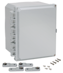 Integra - Premium Line | Polycarbonate | Opaque Hinge Cover | Latch | Feet | NEMA 4X-7